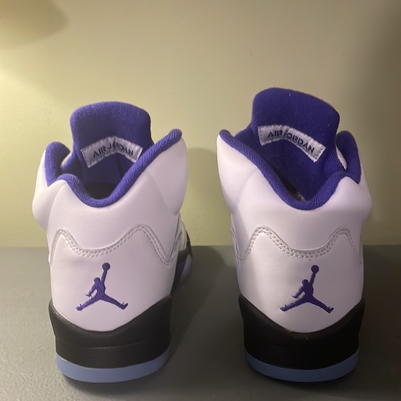 Brand new in original box/wrapping Jordan 5 dark concord size 6.5 in W 5 in M - Picture 2 of 5